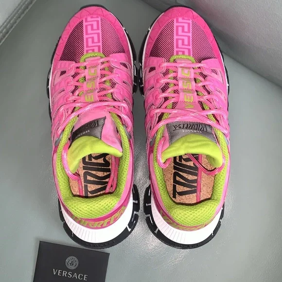 Versace NWT  Trigreca Low Top Sneaker (Women) - Picture 4 of 10